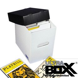 Archival Plastic Corrugated Storage